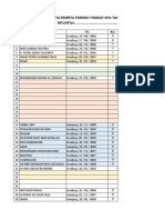 Template Data Peserta Porseni