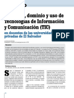 Revista Actitud Uso y Dominio de Tic