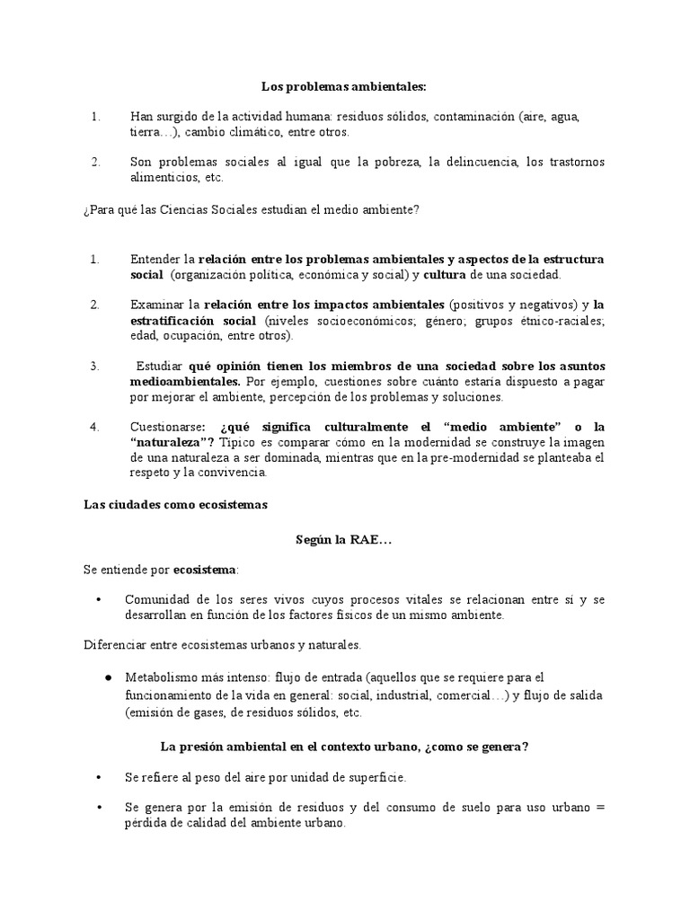 Problemas Ambientales y Sociedad | PDF | Entorno natural | Residuos