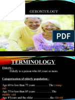 Medical Terminology Regarding Geratrics