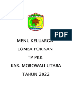 Daftar Menu Keluarga