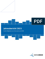 Swissmem Jahresbericht 2021 D