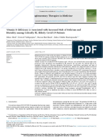 Vitamin D Deficiency Is Associated With Increased Risk of Delirium and Mortality Among Critically Ill, Elderly Covid-19 Patients