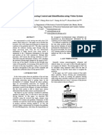 A Study For Agv Steering Control and Identification Using Vision