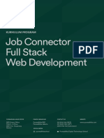 Curriculum-Job Connector Full Stack Web Development