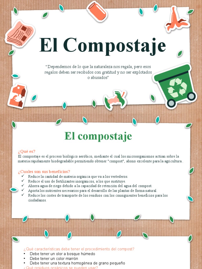 Guía Completa de Compostaje en Casa | PDF | Compost | Naturaleza