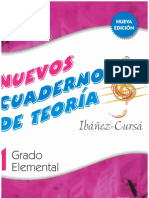 Nuevos Cuadernos de Teoría. Grado Elemental 1. Ibáñez-Cursa