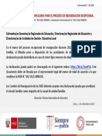 Comunicado 118 DECLARACION JURADA DOMICILIARIA PARA EL PROCESO DE REASIGNACION EXCEPCIONALvf 1