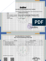 Sertifikat AKP DR Muhammad Asrori