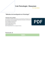 Unidad 5 de Psicología - Resumen