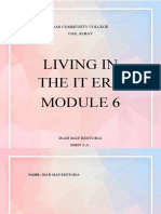 Living in The It Era Module 6