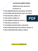 Barangay Directory