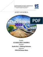 Kertas Kerja Train To Dabong PPKI 2022