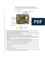 Motherboard Motherboard Is One of The Main Components of A Computer and Made of The Printed Circuit Board