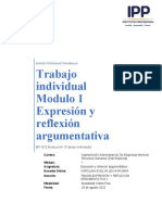 Hoger - Aedo - TIM1 - Expresión y Reflexión Argumentativa