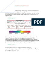 Spektrum Gelombang Elektromagnetik, Dll.