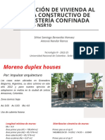 Presentacion Final Tecnologia III - Moreno Duplex Houses