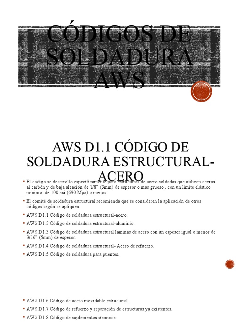Códigos de Soldadura AWS D1.1 y D1.9 | PDF | Soldadura | Construcción