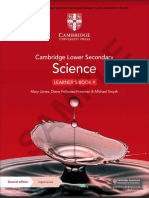 Cambridge Lower Secondary Science Learner's Book 9 剑桥