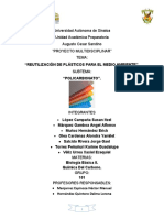 Reutilización de plásticos y polícarbonato para el medio ambiente