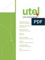 La Empresa y El Medio Ambiente