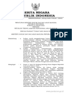 Permenkumham Nomor 16 Tahun 2022 Tentang Petunjuk Teknis Jabatan Fungsional Analis Hukum