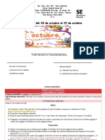 Planeación Del 25 Al 29 de Octubre.