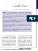 Disaster Preparedness Among Older Japanese Adults With Longterm Care Needs and Their Family Caregivers