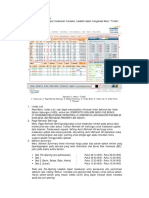 Melakukan Transaksi Saham di Pasar Modal