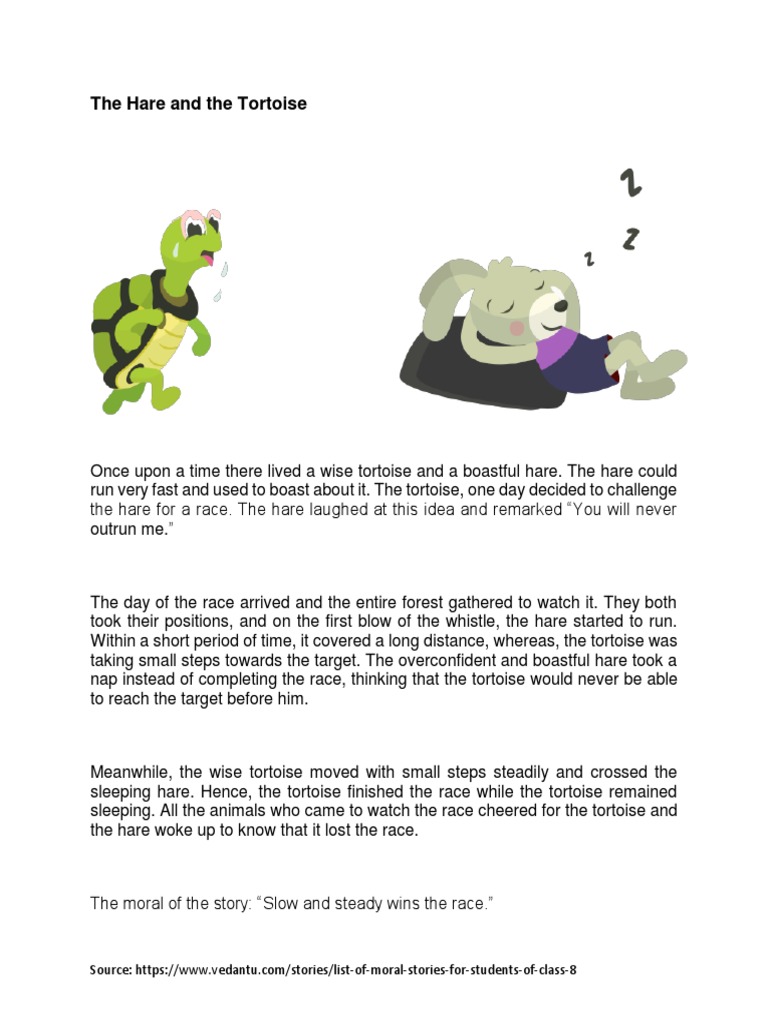 The Hare and The Tortoise | PDF