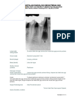 LEMBAR INTERPRETASI - Kista Periodontal Lateral