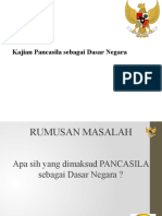 Pancasila Sebagai Dasar Negara