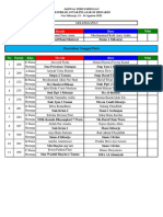 Jadwal Minggu Pagi