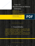 Informes y resoluciones tributarias: generalidades y tipos