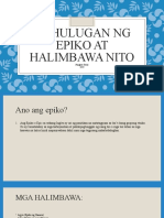 Epiko at Mga Elemento | PDF
