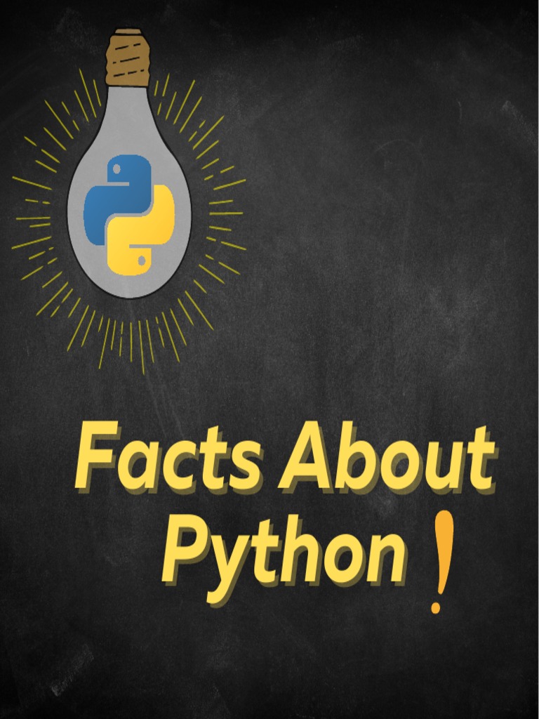 Facts About Python | PDF