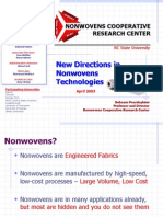 Directions in Nonwovens Technology