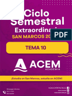 Tema 10 Semestral Extraordinario Acem 2023-II