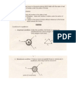 Mechanics Statics Prob & Solutions