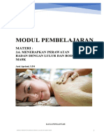 Modul Perawatan Badan Dengan Lulur Dan Body Mask