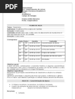 Plano de Aula Literatura Ensino Medio