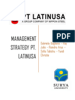 Manajemen Strategi PT LATINUSA