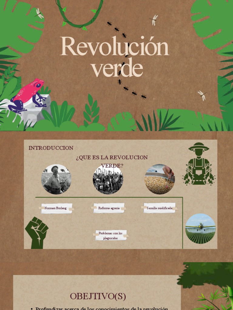 Revolución Verde PDF Agroecología Revolución verde