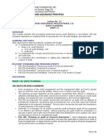 Lecture 11 - Phase I-B Risk Assessment Process - Audit Planning - J.Tejares