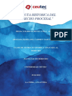 La Ruta Historica Del Derecho Procesal