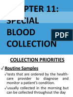 Special Blood Collection