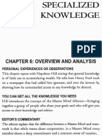 Chapter 6 - Specialized Knowledge - Think and Grow Rich - The 21st-Century Edition (Workbook)