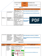 Primaria Jaime Torres Bodet: Plan de estudios semanal 5° B