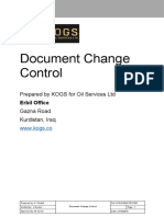 KOGS-BMS-PRO-002 (Document Change Control) (Rev 1.0)
