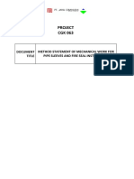 Cgk063-Rfa-Mos-M-Xxx - Pipe Sleeve & Fire Seal Installation (R.1)